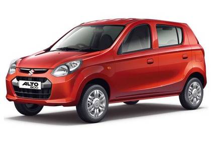 Alto 800 2012-2016 New Blazing Red Color